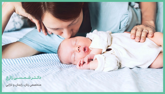 بهترین حالت خوابیدن بعد از سزارین